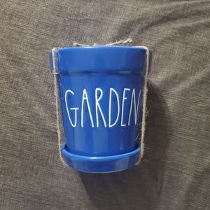 Rae Dunn Planter (Blue - GARDEN)